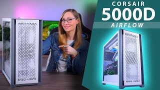 Quite Good  Corsair 5000D Airflow Review [upl. by Hjerpe728]