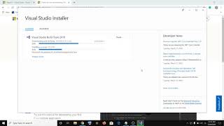 How to Download and Install Visual Studio Build Tools 2019 [upl. by Evangelist]