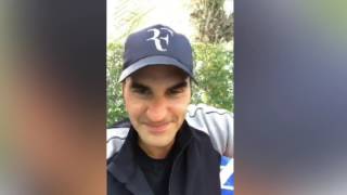 Roger Federer QampA  On String Tension and Racquets [upl. by Hedley]