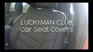 LUCKYMAN CLUB Car Seat Covers Review [upl. by Sissie562]