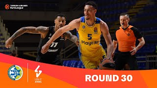 MaccabiASVEL  Round 30 Highlights  202324 Turkish Airlines EuroLeague [upl. by Flosi]