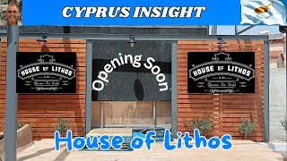 House of Lithos Pernera Cyprus  Opening Soon [upl. by Yssak]