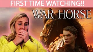 WAR HORSE 2011  MOVIE REACTION  FIRST TIME WATCHING [upl. by Elvyn]