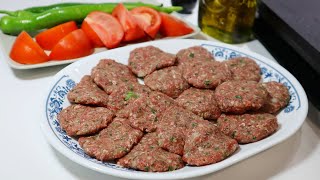 Turkish Kofta Kebab quotKöftequot [upl. by Bartle]