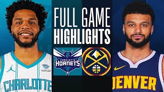 HORNETS at NUGGETS  FULL GAME HIGHLIGHTS  January 1 2024 [upl. by Nylhsa]