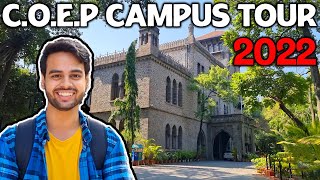 COEP CAMPUS TOUR  2022  COEP PUNE COLLEGE [upl. by Arualana987]