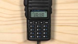 How to Easily Add a Channel on a BTECH or BaoFeng Handheld Radio without a PC [upl. by Brantley710]