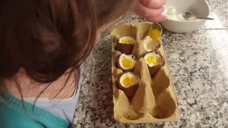 DIY  Zelf chocolade eieren paasei vullen voor Pasen Nederlands [upl. by Werda]