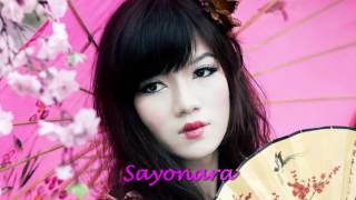 Sayonara Japanese Goodbye  1957   Lyrics [upl. by Attekahs254]