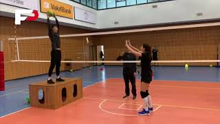 Allenamento Palleggiatori Pallavolo Femminile [upl. by Tully]