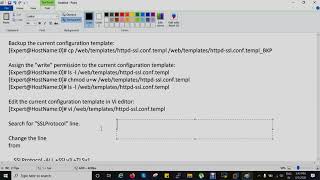 Vulnerability remediation of Weak SSL Cipher SuitesTLSv1 from Checkpoint Firewall  NetworKHelp [upl. by Xylia]