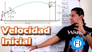 Tiro Parabólico Dinámica Velocidad Inicial  Salvador FI [upl. by Caffrey505]