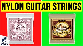 10 Best Nylon Guitar Strings 2020 [upl. by Eillen]