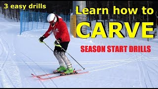 Learn how to CARVE  3 EASY DRILLS [upl. by Carolin]