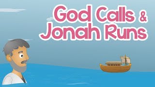 God Calls and Jonah Runs  100 Bible Stories [upl. by Knick]