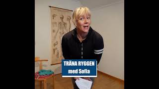 Träna ryggen med Sofia [upl. by Rape934]