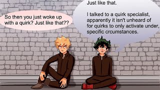 Bakudeku Ghost Quirk Izuku My Hero Academia Comic Dub [upl. by Truitt424]