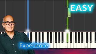 Ludovico Einaudi  Experience EASY Piano Tutorial [upl. by Rodman]