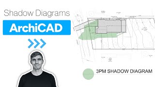 Shadow Diagrams  Full ArchiCAD Tutorial [upl. by Patt]