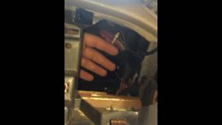 Blend Door Motor Removal Lincoln [upl. by Ahsener]