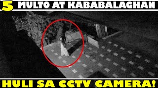 5 Multo Huli sa CCTV Camera  5 Kababalaghan na Nakuhanan ng Video [upl. by Htenek]