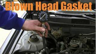 How to Test for a Blown Head Gasket Dodge Ram [upl. by Sliwa]