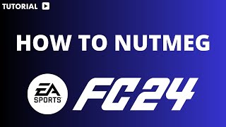 How to nutmeg in FC 24 [upl. by Aivatra370]