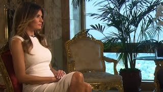 Melania Trump entire CNN interview Part 2 with Anderson Cooper [upl. by Drallim594]