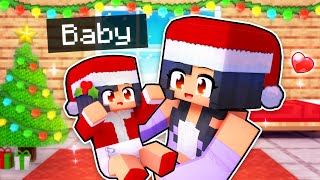 My BABYS First Christmas In Minecraft [upl. by Atiuqrehs]