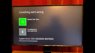 Guide  Xbox One Start Up Error Codes Fix E102 E105 E206 E302 Green Screen of Death etc [upl. by Hannej147]