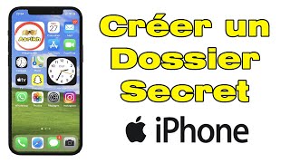 Comment faire un dossier secret sur iPhone [upl. by Wehrle]