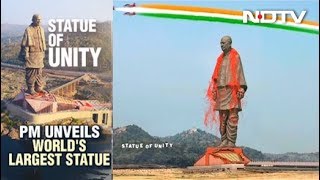 PM Unveils Sardar Patels Statue Of Unity Worlds Tallest [upl. by Clapper236]