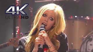 Remastered 4K Avril Lavigne  What The Hell amp Smile Live on Americas Got Talent 2011 [upl. by Htnnek198]