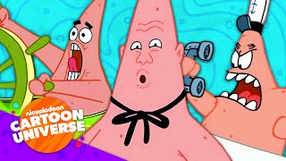 50 LOL Moments with Patrick Star 😂  SpongeBob  Nicktoons [upl. by Vacla]