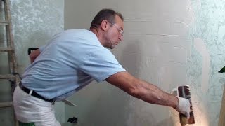 Come RASARE una parete INTERNA in 10 passiHow to apply a skim coat on interior walls in 10 steps [upl. by Tdnerb969]