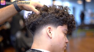 HARD BARBER TUTORIAL LOW FADE HAIRCUT [upl. by Eillehs357]