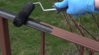 How to Paint a Rusted Wrought Iron Railing [upl. by Sacul]