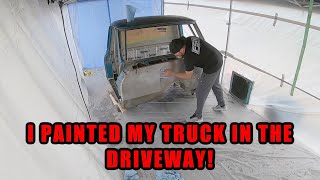 HowTo Build A Paint Booth in Your Driveway  Finnegans Garage Ep131 [upl. by Avitzur415]