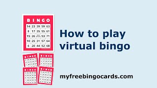 How to play Virtual Bingo [upl. by Fugazy]