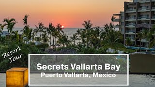 Secrets Vallarta Bay Puerto Vallarta Mexico Resort Tour 2021 [upl. by Libbey]