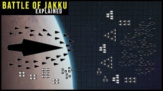 How Thrawn defeated an Entire Fleet with Three Ships  Star Wars Battle Breakdown [upl. by Niltak]