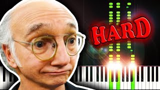 FROLIC from CURB YOUR ENTHUSIASM  Piano Tutorial [upl. by Groeg]