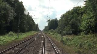 Führerstandsfahrt Pasewalk  Angermünde  Ebersw  Bernau  BlnBlankenburg 82012 [upl. by Mahsih]