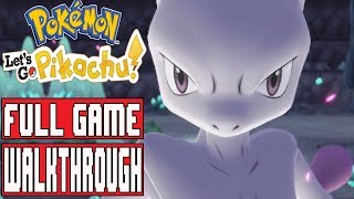 POKEMON LETS GO PIKACHU Full Game Walkthrough  No Commentary Nintendo Switch [upl. by Einolem]