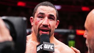 Robert Whittaker Octagon Interview  UFC 298 [upl. by Gwenn325]