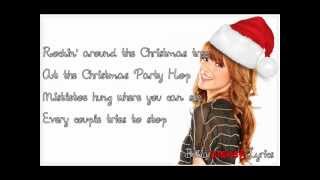 quotRockin Around The Christmas Treequot  Bella Thorne Lyrics Video [upl. by Awram326]