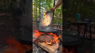 Campfire Flatbread and Tinned Fish [upl. by Harriman448]