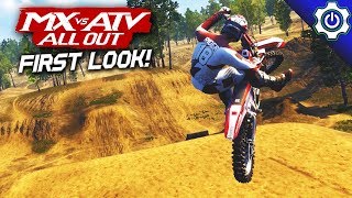 MX vs ATV All Out  First Look  Gameplay and Customization [upl. by Becki]