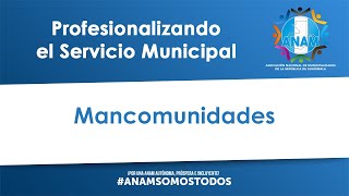 Mancomunidades [upl. by Yelsehc923]