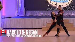 Harold amp Regan  2020 WSS Professional Bachata Cabaret Champions [upl. by Aniwde697]